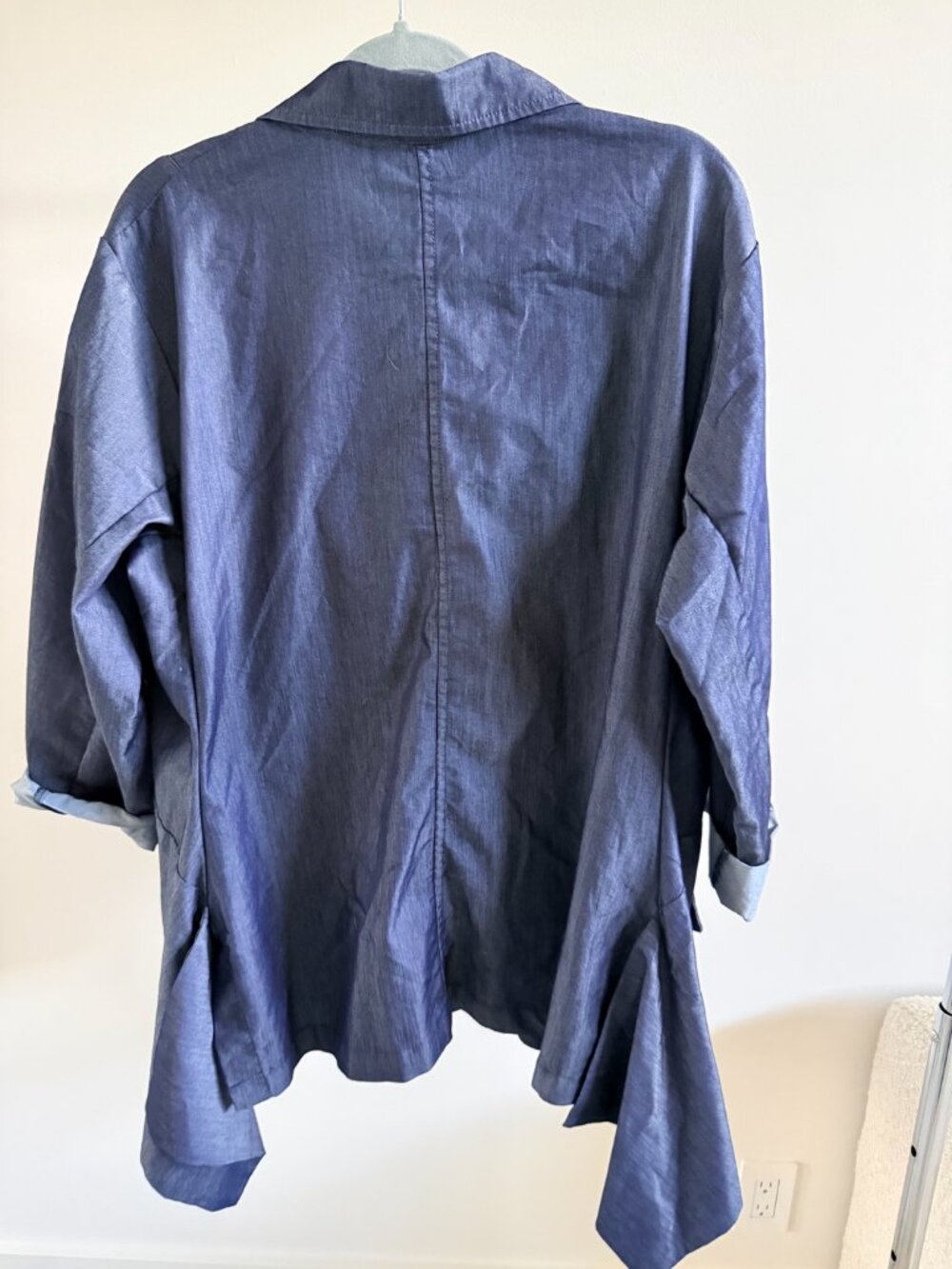 Denim-like Jacket - Picture 2 of 5
